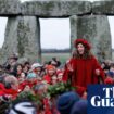 Thousands gather at Stonehenge to celebrate the winter solstice