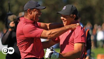 Tiger Woods' teenage son, Charlie, hits first hole-in-one