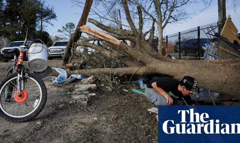 Two killed and six injured as tornadoes hit Texas and Mississippi