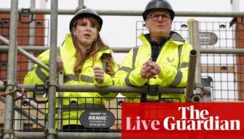 UK politics live: Labour under pressure over housing and waiting list targets