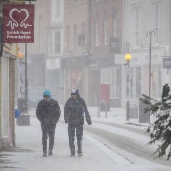 UK weather maps show exactly where 72 hours of nonstop snow will blitz Britain