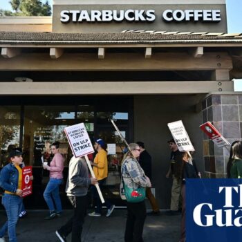 US Starbucks workers’ strike expands to 11 states as Christmas approaches