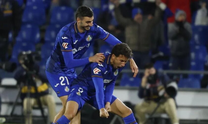 Un gol de Álvaro Rodríguez otorga los tres puntos al Getafe ante el Espanyol