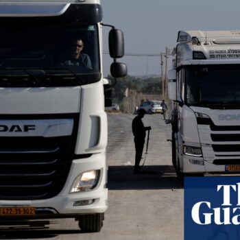 Unrwa suspends aid deliveries through main Gaza route after armed gangs attack convoy