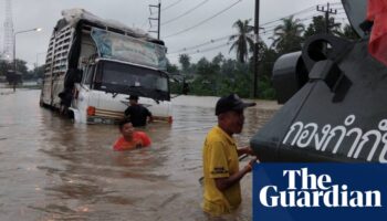 Weather tracker: Monsoon brings severe flooding to southern Thailand