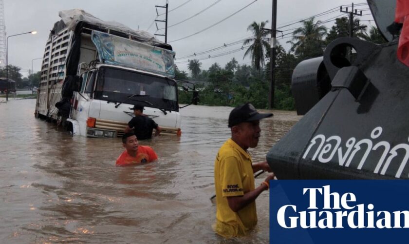 Weather tracker: Monsoon brings severe flooding to southern Thailand