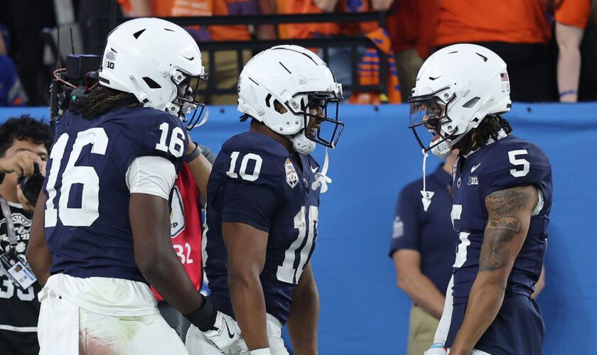 Penn State routs Boise State to advance to CFP semifinal; Ashton Jeanty comes up short of rushing record