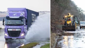 New Year's Day weather: Flooding brings travel chaos to the UK on first day of 2025