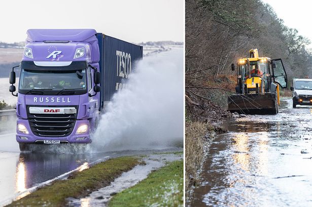 New Year's Day weather: Flooding brings travel chaos to the UK on first day of 2025