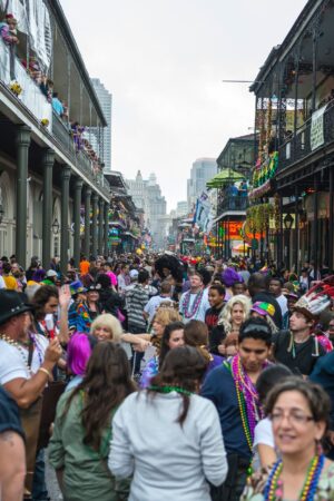 Ten dead and dozens injured after driver plows car into crowd on Bourbon Street: report