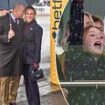 Beaming Zara and Mike Tindall join their animated children Mia, 10, Lena, 6, and Lucas, 3, as they step out at Cheltenham