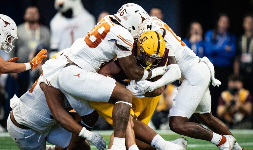 Texas survives double OT scare from Arizona State in college football playoff thriller