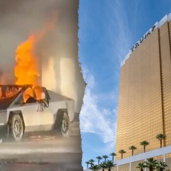 Las Vegas police say Cybertruck that exploded at Trump hotel had fuel containers, large firework mortars