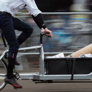 Besonders Gewerbetreibende nutzten die Förderung zum Kauf von Lastenfahrrädern. (Symbolbild) Foto: Gregor Fischer/dpa