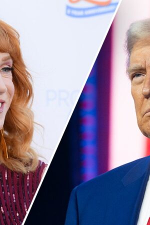 Kathy Griffin tells fans to see her before she's placed in Trump's 'internment camps'