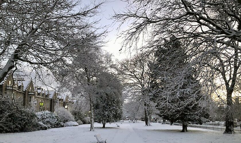 Snow warning issued by Met Office for three days across England as major incident declared in Manchester: Live