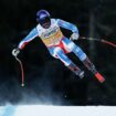 Ski-Star Cyprien Sarrazin gewann vergangene Saison beide Abfahrten in Kitzbühel. Foto: Gabriele Facciotti/AP/dpa