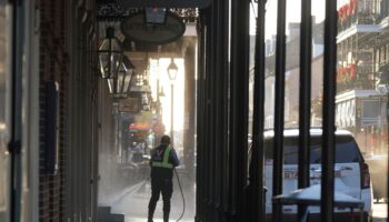 PHOTO COLLECTION: New Orleans Car into Crowd