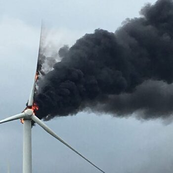 Bad Bentheim: Millionenschaden durch Brand einer Windkraftanlage