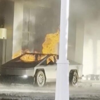 Las Vegas: Tesla-Cybertruck: Überwachungskamera zeigt Explosion vor Trump-Hotel