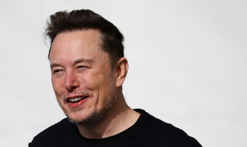 Elon Musk, le patron de SpaceX, le 13 mars 2024, à Grünheide en Allemagne