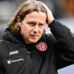 Mainz-Coach Bo Henriksen fehlte beim Vorbereitungsstart. Foto: Uwe Anspach/dpa