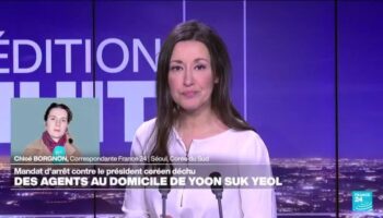 Corée du Sud : les enquêteurs tentent d'arrêter le président déchu Yoon Suk-yeol