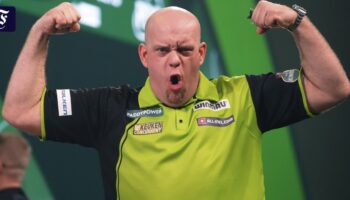 Darts-WM: Van Gerwen im Finale