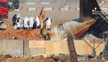 Ermittler untersuchen Sinn der Todes-Mauer am Flughafen Muan