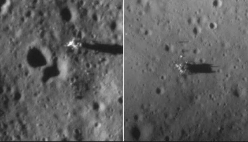 Orbiter photos show lunar modules from first 2 moon landings more than 50 years later