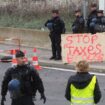 Manifestation de "gilets jaunes" à Port-La-Nouvelle, dans l'Aude, le 20 novembre 2018 (image d'illustration).