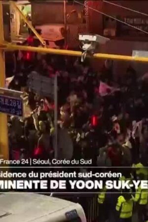 Corée du Sud : manifestations devant la résidence du président Yoon Suk-Yeol