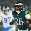 Saquon Barkley helps Philadelphia Eagles reach NFC Championship game