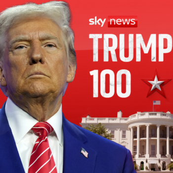 Listen to the first episode of Sky's brand new podcast Trump 100