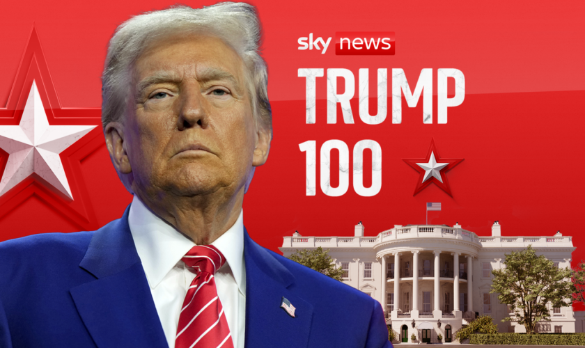 Listen to the first episode of Sky's brand new podcast Trump 100