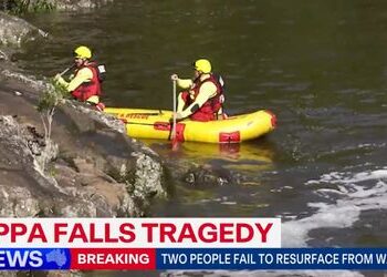 Australien: Zwei Jugendliche ertrinken an Wasserfall Wappa Falls