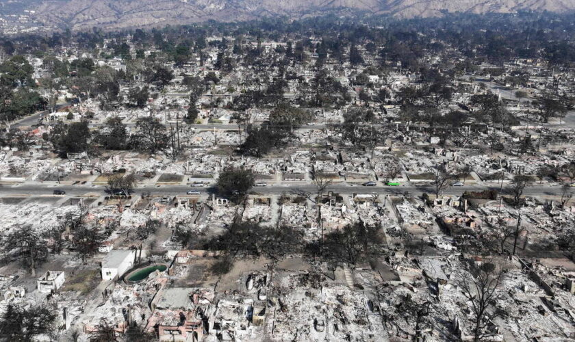 Incendies à Los Angeles : la ville californienne attend de nouvelles rafales de vent violent