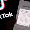 Le message affiché sur l'application TikTok dimanche