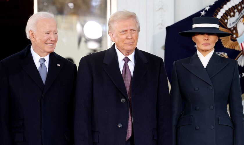 EN DIRECT. Le couple Biden accueille Donald et Melania Trump à la Maison-Blanche