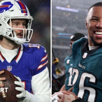 Bills and Eagles hold on to reach NFL Conference Championships