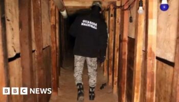 Hidden tunnel on US-Mexico border to be sealed