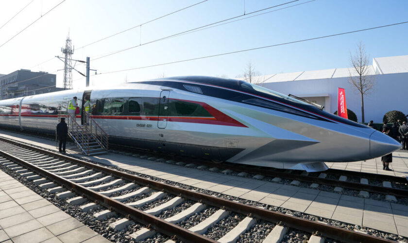 Jusqu’à 450 km/h… la Chine dévoile le prototype de ce qui pourrait devenir le TGV le plus rapide du monde