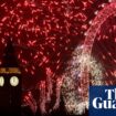 London welcomes new year with fireworks as weather cancels events across UK