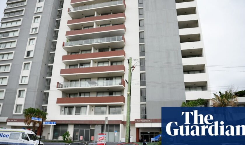 Man questioned over woman’s fall to death from seventh-floor Sydney balcony