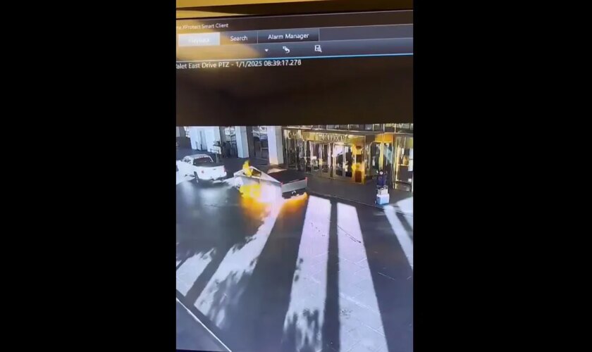 Muere una persona y siete resultan heridas en la explosión de un Cybertruck de Tesla frente al 'Trump Hotel' de Las Vegas