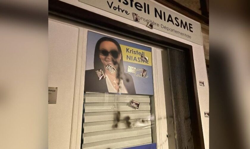 Municipale partielle à Villeneuve-Saint-Georges : la permanence de la candidate LR Kristell Niasme vandalisée