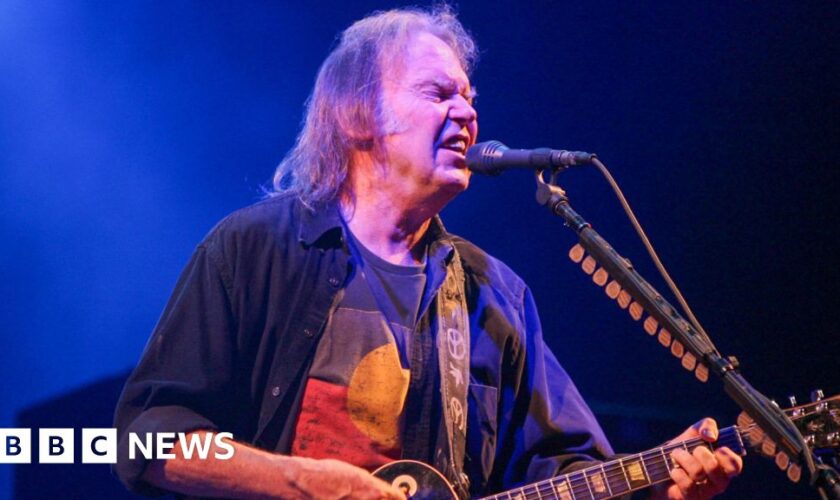 Neil Young turns down Glastonbury slot and says it is ‘under corporate control’