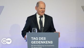 Scholz says Germany cannot turn page on Holocaust