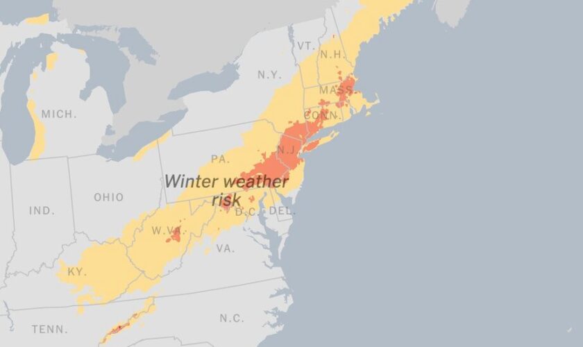 Significant Winter Storm Moves Into the Mid-Atlantic and Northeast