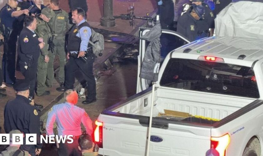 'The scene was just horrific' - witnesses tell of New Orleans carnage